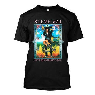 เสื้อคู่วินเทจ - เสื้อยืดวันเกิดครบรอบ 25 ปี NWT 88499-Steve Vai