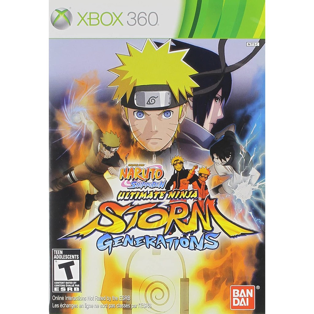แผ่น XBOX 360 : Naruto Shippuden Ultimate Ninja Storm Generations ใช้ ...