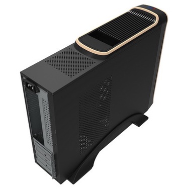 CASE GVIEW รุ่น C3-33 มาพร้อมพัดลม 8Cm. ด้านบน 1 ตัว (BLACK) *mATX ...