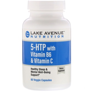 New 💥pre order💥🇺🇸Lake Avenue Nutrition 5-HTP with Vitamin B6 & Vitamin C, 60 Veggie Capsules