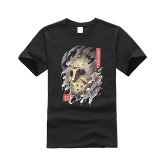 [S-5XL] เสื้อยืด พิมพ์ลาย Joker Jason japan Geisha maskup สไตล์คลาสสิก สําหรับผู้ชาย