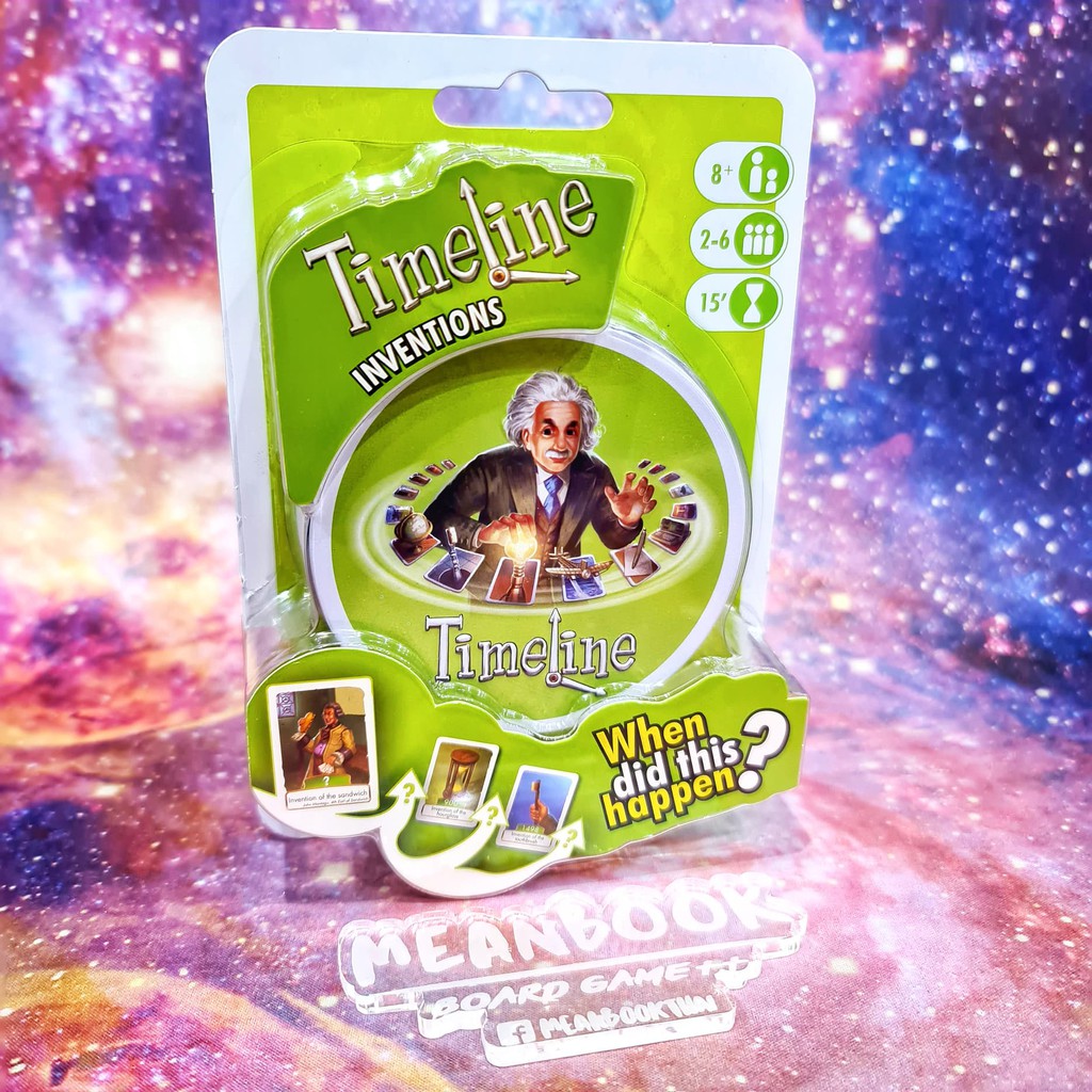 Timeline Invention Board Game Shopee Thailand