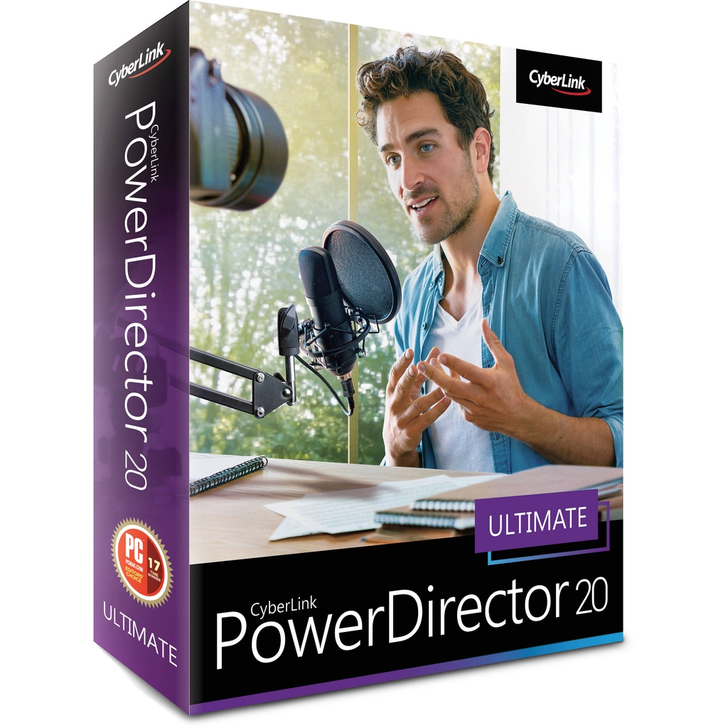 ราคาและรีวิวCyberLink PowerDirector Ultimate 20.4.2812.0 โปรแกรม ตัดต่อวิดีโอ ทำสไลด์โชว์