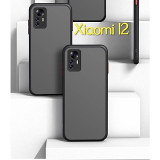 Xiaomi Mi12(พร้อมส่งในไทย)เคสขอบนิ่มหลังแข็งขุ่นคลุมกล้องXiaomi 12/Mi12/Mi12X/Mi12Pro