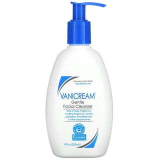 New Vanicream, Gentle Facial Cleanser, For Sensitive Skin, Fragrance Free, 8 fl oz (237 ml)