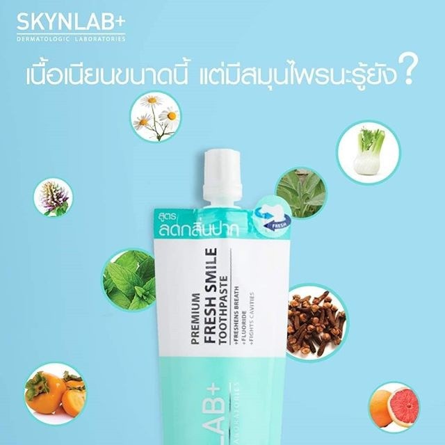 skynlab-premium-fresh-smile-toothpaste-ยาสีฟัน-ขนาดพกพา-ฟันขาว-ลดคราบหินปูน-12-กรัม-skynlab-3478