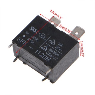 2 Pcs SFK-112DM SFK-112 20A 250V AC DIP-4 Relay Module