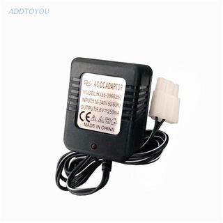 【3C】อะแดปเตอร์ที่ชาร์จแบตเตอรี่ Ni-Cd Ni-Mh Ket-3P ปลั๊ก 9.6V 250mA สําหรับรถบังคับ