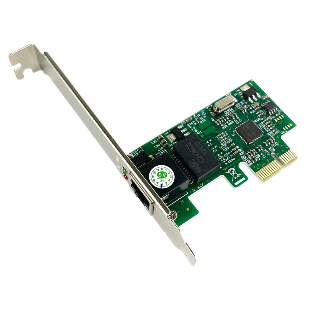 Lan card pcie realtek gbe family controller pcie x1 10 100