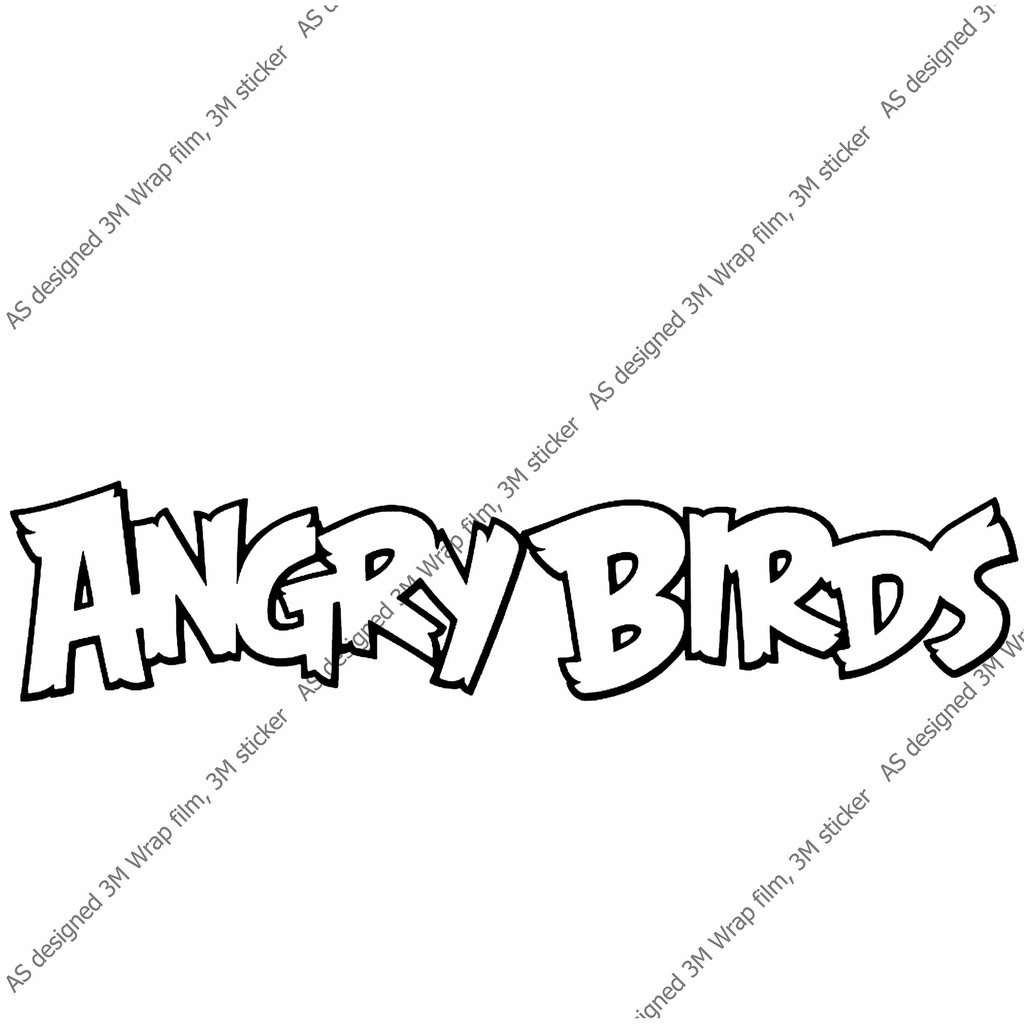 angry-bird-สติ๊กเกอร์-3m-ลอกออกไม่มีคราบกาว-removable-3m-sticker-สติ๊กเกอร์ติด-รถยนต์-มอเตอร์ไซ