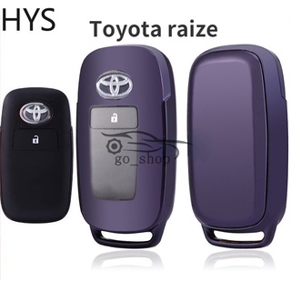 Hys เคสกุญแจรีโมตรถยนต์ TPU อุปกรณ์เสริม สําหรับ Toyota Raize Avanza Veloz 2021 2022 Daihatsu Rocky 2 ปุ่ม