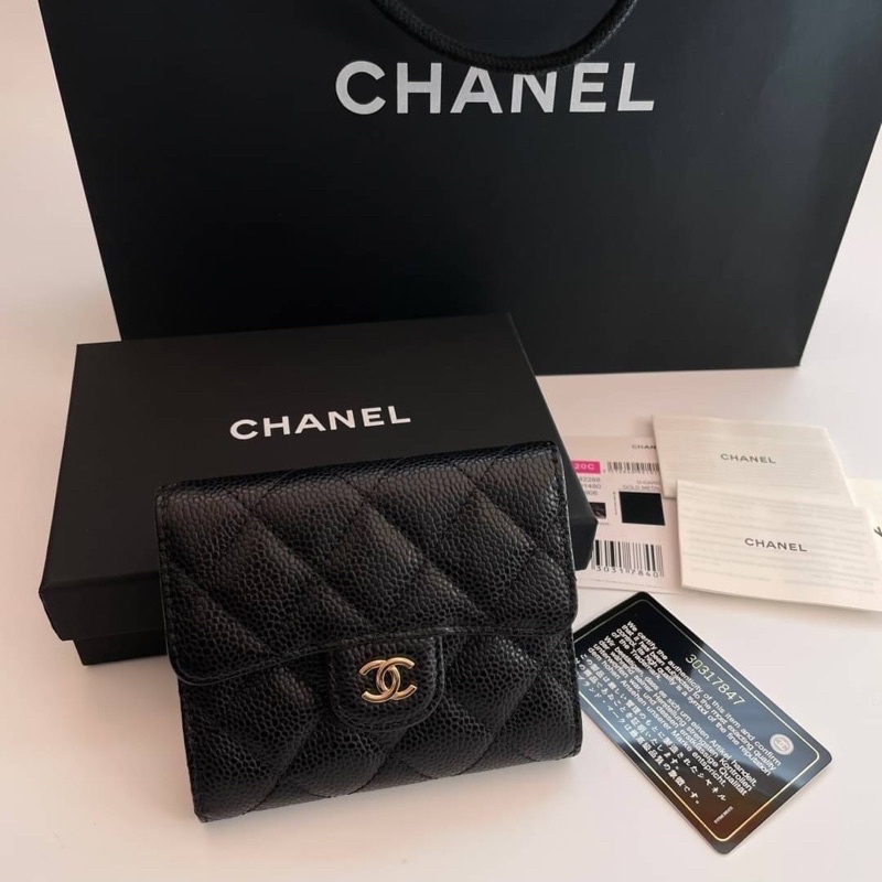 chanel-classic-small-flap-wallet-original-1-1-กระเป๋าสตางค์