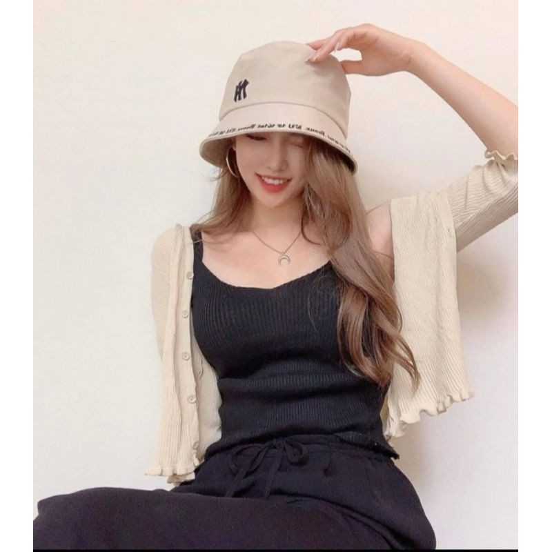 mlb gothic bucket hat