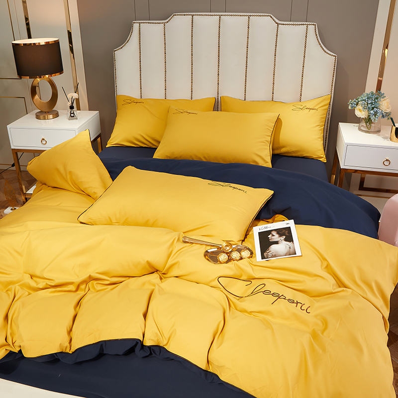 สามชิ้น-เดี่ยว-คู่-ใหญ่พิเศษ-ชุดเครื่องนอน-ปูที่นอน-ปลอกหมอ-ผ้าปูที่นอน-เซตผ้าปูที่นอน-ผ้าคลุมเตียง