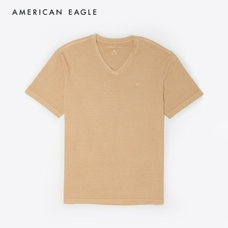 American Eagle Super Soft V-Neck T-Shirt เสื้อยืด ผู้ชาย คอวี แขนสั้น (017-1224-212)