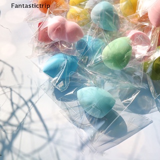 Fantastictrip พัฟฟองน้ําแต่งหน้า รูปหยดน้ํา แบบนิ่ม สีสันสดใส