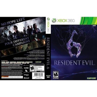 แผ่นเกมส์ resident evil 6 xbox360