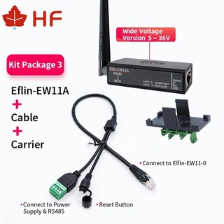 อุปกรณ์แปลงสัญญาณ RS485/RS232 TO WIFI Support Modbus TCP/MQTT/HTTP