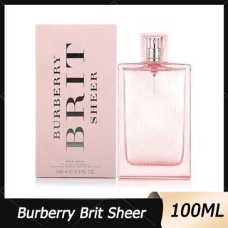 💞น้ำหอมที่แนะนำ Burberry Brit Sheer For Female - Floral Fruity 100ML 💯 %แท้/กล่องซีล