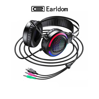 Earldom Hoco รุ่น HK100 หูฟังเกมมิ่ง หูฟังเล่นเกม Over-ear สเตอริโอ พร้อมไมโครโฟน สำหรับ คอมพิวเตอร์ และ โน๊ตบุ๊ก