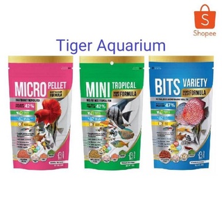 อาหารปลาสวยงาม (Boots Micro Pellet) ทุกชนิดและปลาเขตร้อน