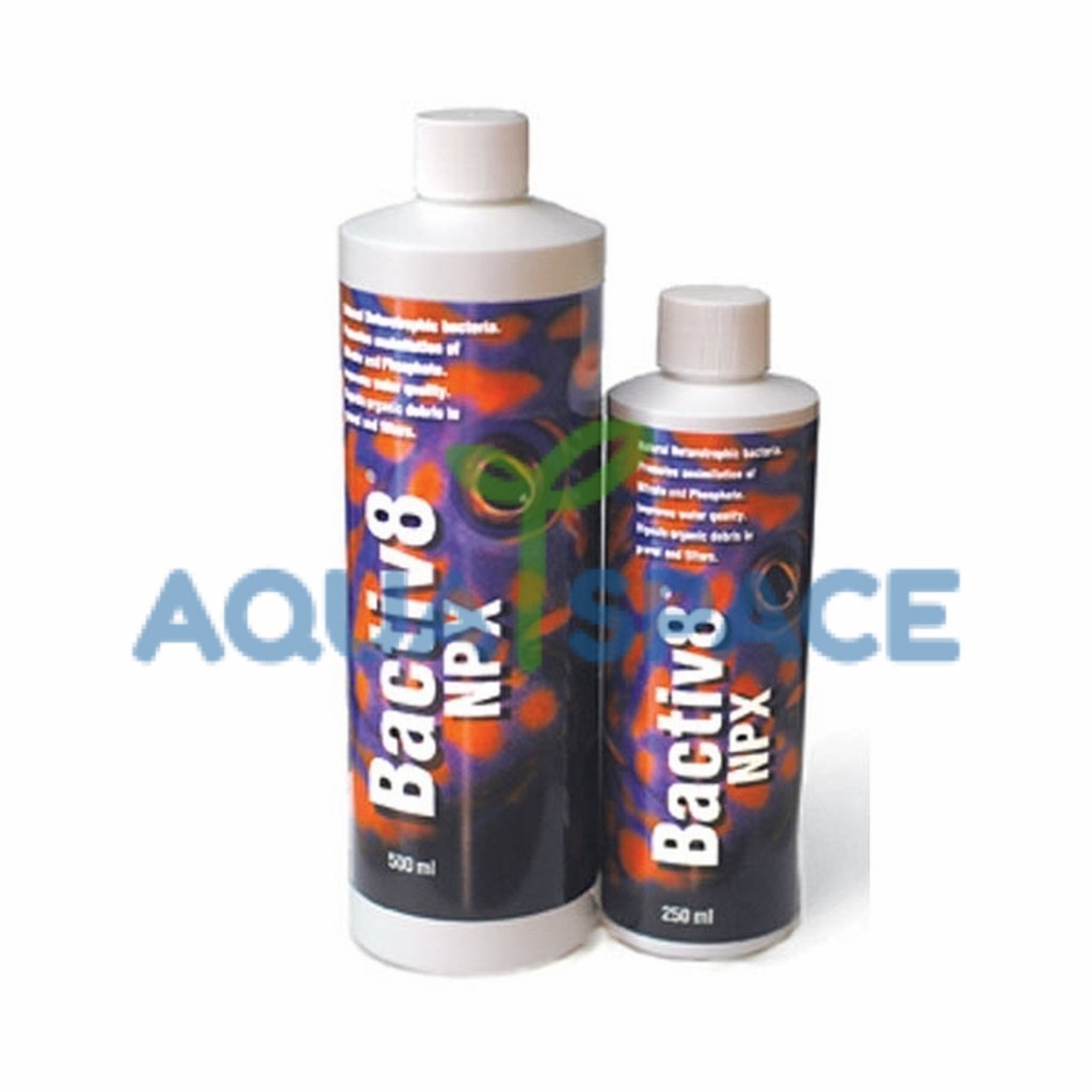 two-little-fishies-bactiv8-npx-แบคทีเรียสำหรับตู้ปลาทะเลและปะการังคุณภาพสูง-นำเข้าจาก-usa-ขนาด-250ml