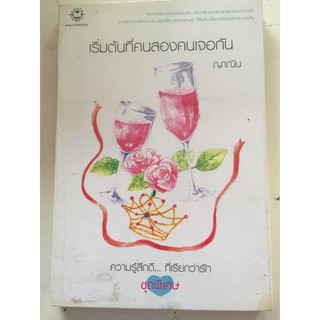 "เริ่มต้นที่คนสองคนเจอกัน" ความรู้สึกดี...ที่เรียกว่ารัก ชุดพิเศษ (ญาณิน เขียน) หนังสือนิยายแจ่มใสมือสอง สภาพดี ราคาถูก