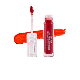 TWENTYWENDY | Glasting Water Tint - ALKAID ลิปทิ้นเนื้อฉ่ำวาว สีเเดงตุ่นติดส้ม ปากไม่เเห้งไม่ตกร่อง บางเบา กลบสีปากได้ดี