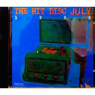 Cdเพลง🔥The hit disc july 1998🔥ลิขสิทธิ์แท้ แผ่นใหม่มือ1