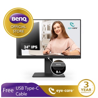 ภาพหน้าปกสินค้าBenQ GW2485TC IPS 24นิ้ว Full HD Eye Care Monitor USB-C ปรับระดับความสูงจอได้ (จอคอมถนอมสายตา, จอคอมพิวเตอร์ 24 นิ้ว) ที่เกี่ยวข้อง