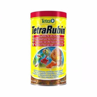 Tetra Rubin อาหารชนิดแผ่น สูตรเพิ่มสี 52 g.