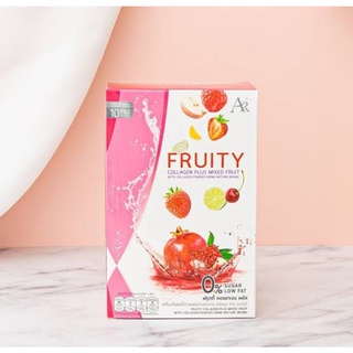 (10ซอง/1กล่อง) ฟรุตตี้ คอลลาเจน พลัส ออร่าริช Fruity Collagen Plus By Aura Rich
