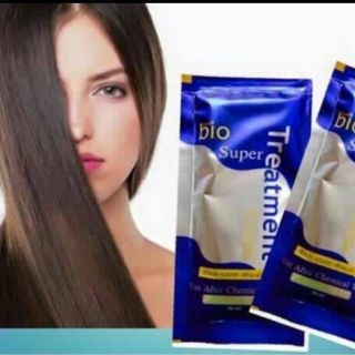 Green Bio Super Treatment กรีนไบโอซุปเปอทรีทเมนท์ครีม ซองสีน้ำเงิน