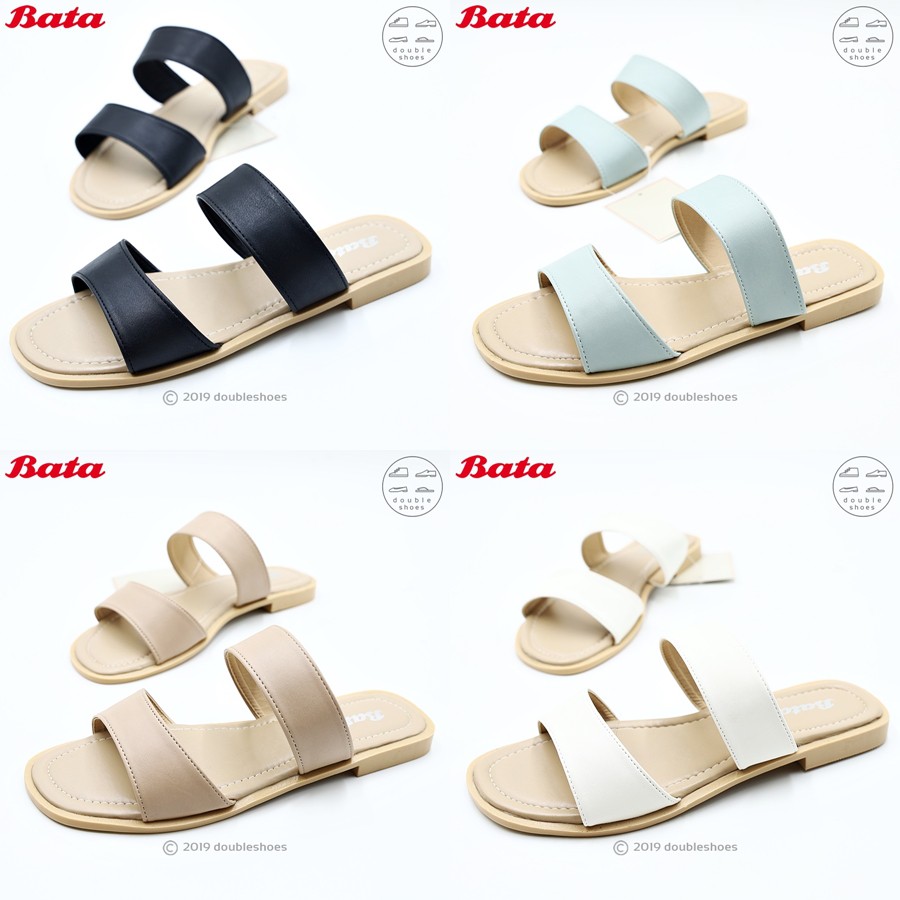 bata-รองเท้าแตะผู้หญิง-รุ่น-561-x014-สีดำ-ขาว-ฟ้า-ครีม-ไซส์-3-7-36-40