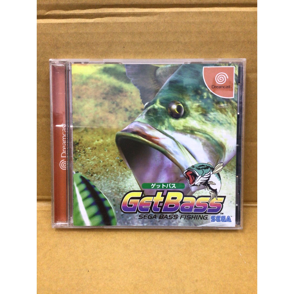 แผ่นแท้ [Dreamcast] Get Bass - Sega Bass Fishing (Japan) (610-7114, HDR-0023) Fish ตกปลา
