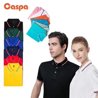 สินค้า Caspa รุ่น NewPolo - 399 รุ่นใหม่ คอปกแถบสี  เสื้อโปโล เสื้อคอปก เสื้อโปโลผู้ชาย เสื้อโปโลผู้หญิง เสื้อโปโลราคาถูก