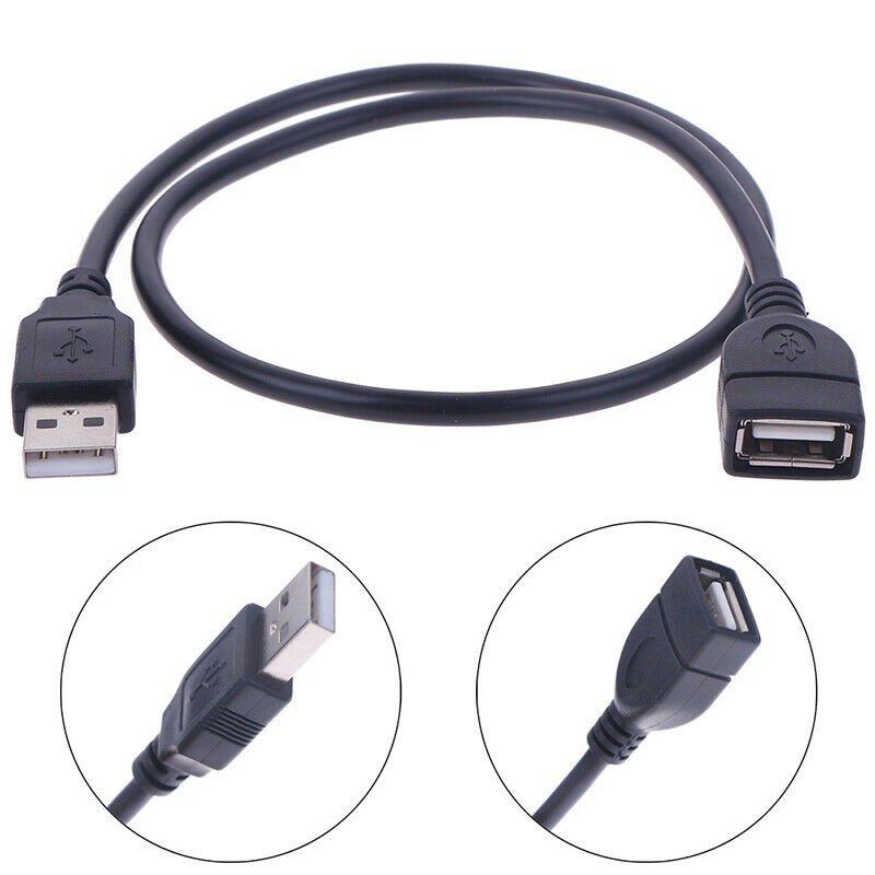 ภาพหน้าปกสินค้าCable for computer USB male - female extension cable จากร้าน sanseansrisawan บน Shopee
