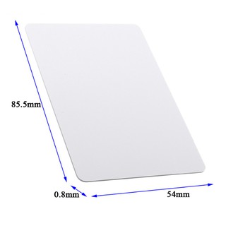 ภาพหน้าปกสินค้าIC S50 Mifare standard thin white card 13.56mhz access control card ที่เกี่ยวข้อง