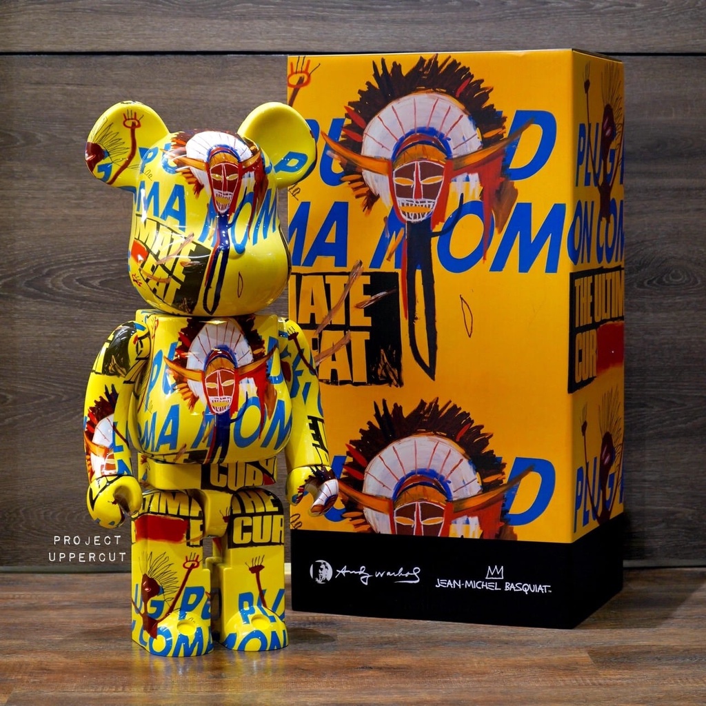 BE@RBRICK 1000% ANDY WARHOL x JEAN-MICHEL BASQUIAT # 3 [New BE@RBRICK 1000% ANDY WARHOL x JEAN-MICHEL BASQUIAT # 3 [New