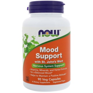 💥pre order💫🇺🇸 Now Foods, Mood Support with St. Johns Wort, 90 Veg Capsules