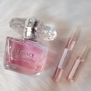 [🎀100%สปอตของแท้ ✅จัดส่งที่รวดเร็ว] Versace Bright Crystal EDT 2ml/5ml/10ml