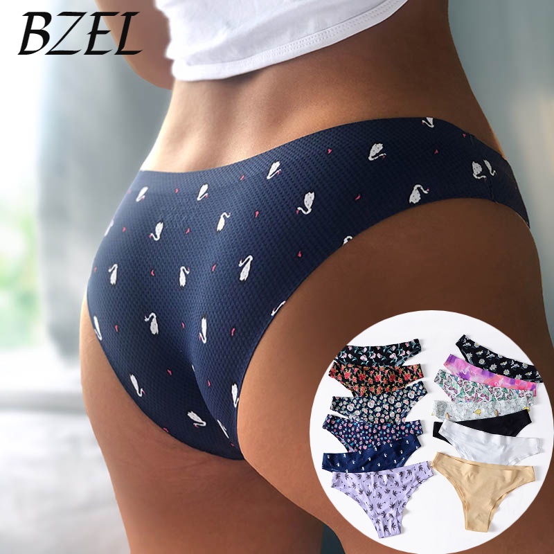 bzel-ขายดี-กางเกงชั้นใน-พิมพ์ลาย-ระบายอากาศ-ใส่สบาย-กางเกงในผ้า-รูอากาศ-กางเกงใน-เซ็กซี่-แฟชั่น-ชุดชั้นในเพื่อสุขภาพ-xs-xl