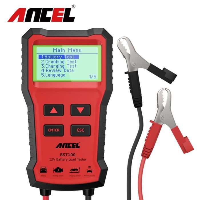 ANCEL BST100 12V Car Battery Tester Digital Car Battery Analyzer
