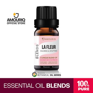 น้ำมันหอมระเหย บริสุทธิ์ แท้ 100% Pure Essential Oil Blend LA FLEUR Aromatherapy Diffuser อโรมา กลิ่นหอมผ่อนคลาย สงบ