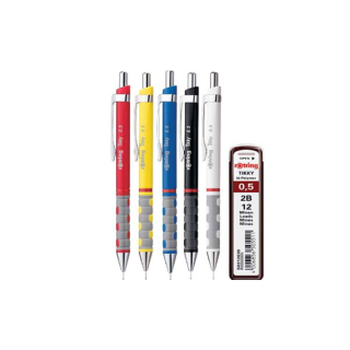 rOtring (รอตติ้ง) ดินสอกดติ๊กกี้ รอตตริ้ง 0.5 +ไส้ 2B S130100061