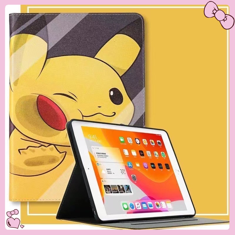 ภาพหน้าปกสินค้าเคสไอแพด Pikachu เคสiPad 10.2 gen9 7 Cartoon Cute 2019 iPad gen8 เคสไอแพด Gen6 Air1,Air2 Case mini5/4 จากร้าน jiejing.th บน Shopee