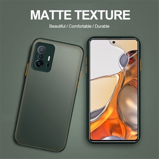 For Xiaomi 11T Pro Case Skin Feel Matte Back Cover For Xiaomi11T Mi 11 T T11 Mi11T 11TPro 5G Camera Shockproof Translucent Coque