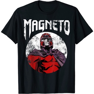 เสื้อยืด พิมพ์ลายกราฟฟิค Marvel X-Men Magneto สไตล์คลาสสิก เรโทร สําหรับผู้ชาย