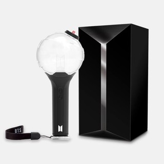 แท่งไฟLed Kpop Bts Army Bomb Ver . 3 รองเท้าผ้าใบลําลอง Ver.4