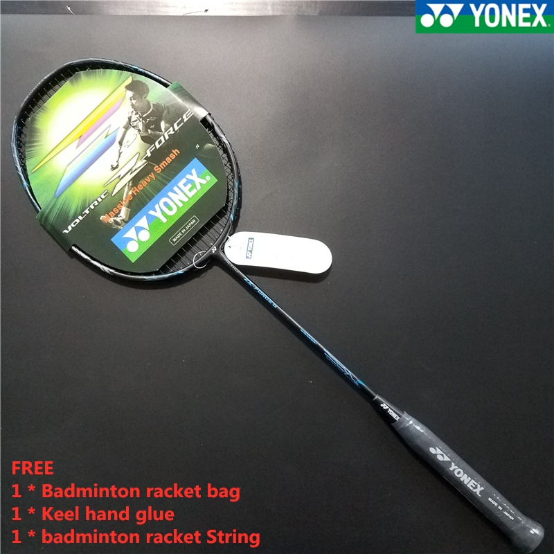 ภาพหน้าปกสินค้า(ฟรีสายและด้ามจับ) Yonex ไม้แบดมินตัน VOLTRIC VTZF2 100% คาร์บอน น้ําหนักเบา